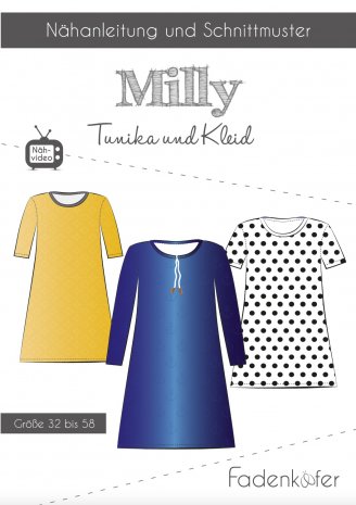 fadenkäfer Damen Kleid Milly Gr. 32-58 