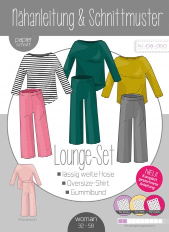 ki-ba-doo Damen Lounge-Set Gr. 32-48 