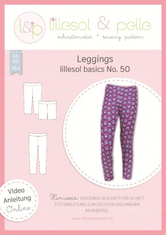 lillesol Kinder Leggings No.50 Gr. 80-164 