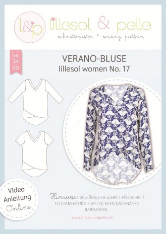 lillesol Damen Verano-Bluse No. 17 Gr. 34-50 
