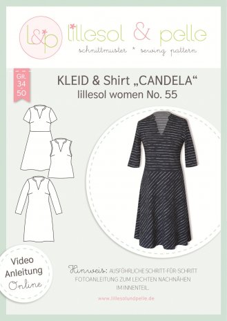 lillesol Damen Kleid Candela No.55 Gr. 34-50 