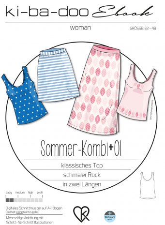 ki-ba-doo Damen Sommerkombi #1 Gr. 32-48 