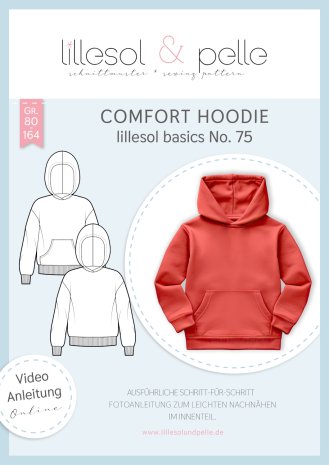 lillesol KInder Comfort Hoodie No.75 Gr. 80-164 