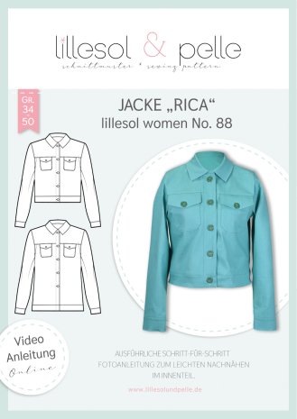 lillesol Damen Jacke Rica No. 88 Gr. 34-50 