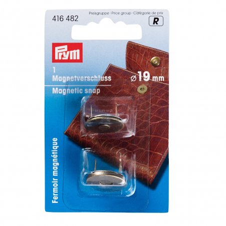 Prym Magnet-Verschluss 19 mm altmessing 