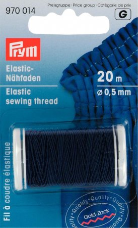 Prym Elastic-Nähfaden 0,5 mm hellblau  NML 