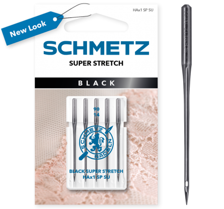 Schmetz Nadeln Black Super Stretch75 Flachkolben HAx1 SP SU 